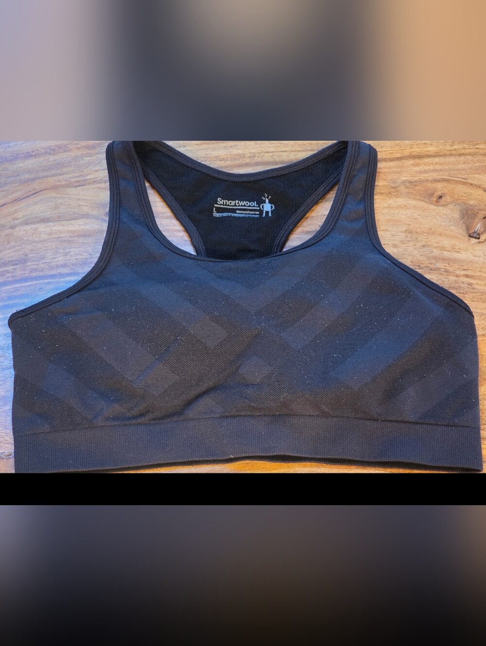 Smartwool Merino Sport Seamless Racerback Bra- Women's Large